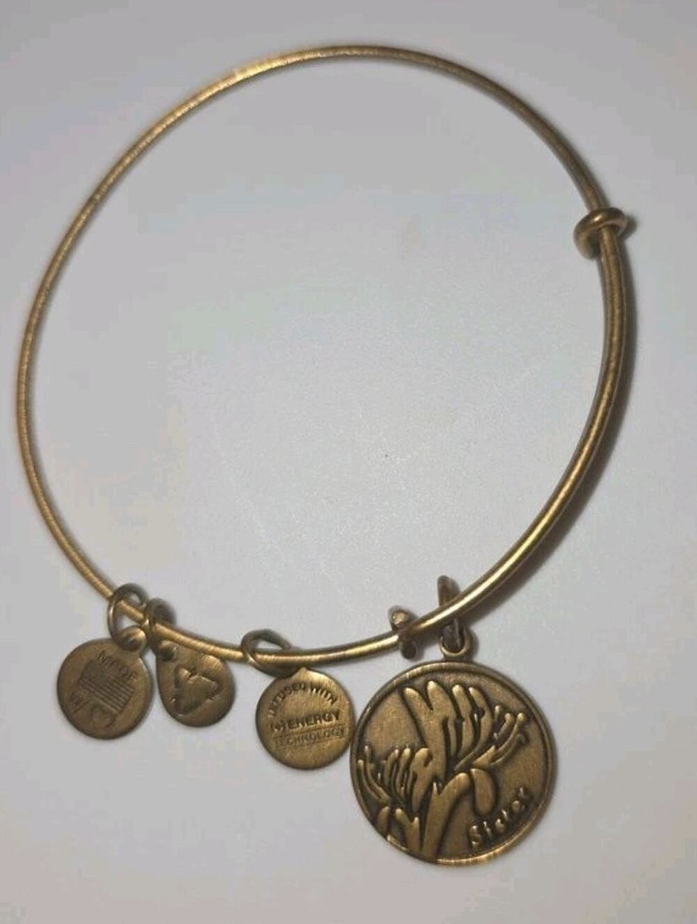 Alex and Ani Tree of Life Charm Bangle Bracelet